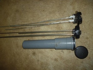 （４）新旧電極棒及び保持器